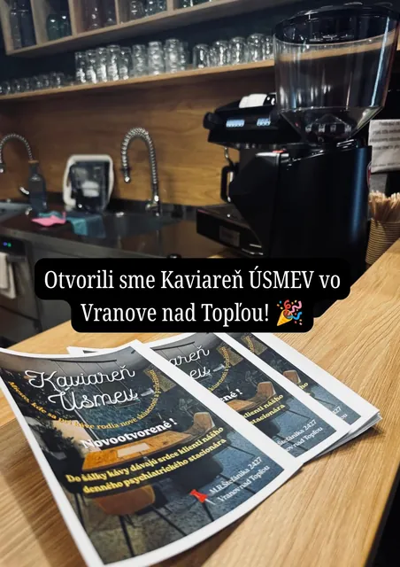 Otvorenie Kaviarne Úsmev